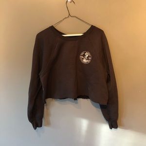 Billabong Andy Warhol cropped sweater vintage